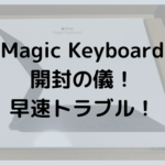 Magic Keyboard開封の儀