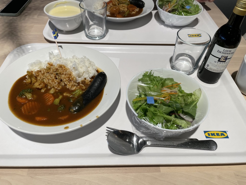 IKEAランチ